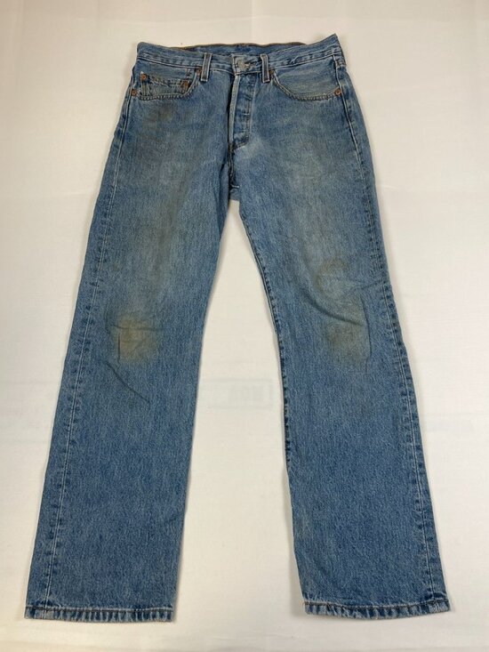 Levi's Other - Levis 501 Men 32x32 Blue Straight Leg Denim Jeans